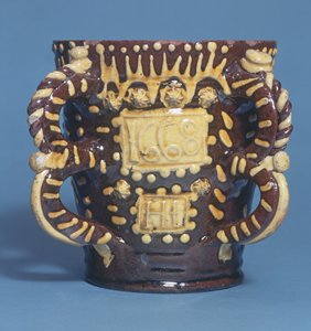 Zweihand-Tyg von Henry Ilfield, Wrotham, Kent, ca. 1668 von English School